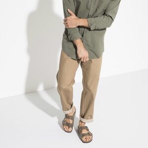 Birkenstock Arizona Oiled Leather Faded Khaki Size 
EU43/ US 10-10.5M (12–12.5W)